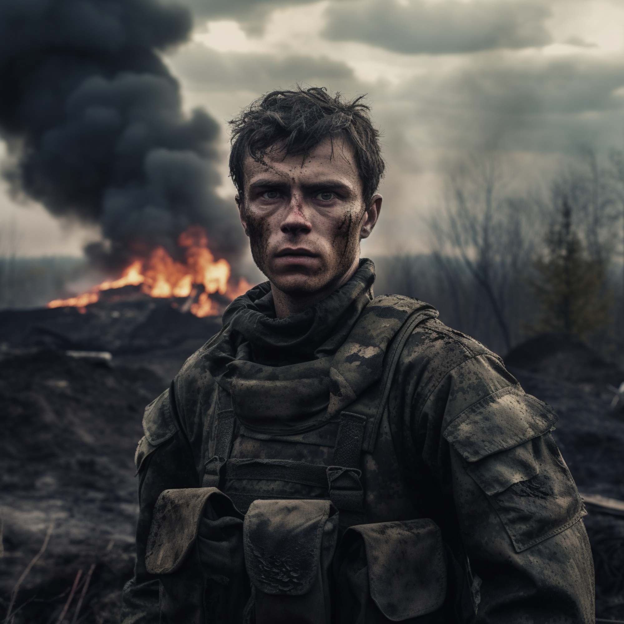Read more about the article Men in the Line of Fire: The Devastating Reality of the War in Ukraine and Russia