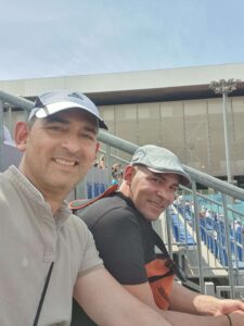 Read more about the article A Day of Madness at the Mutua Madrid Open 2023: Following the Steps of the Goat